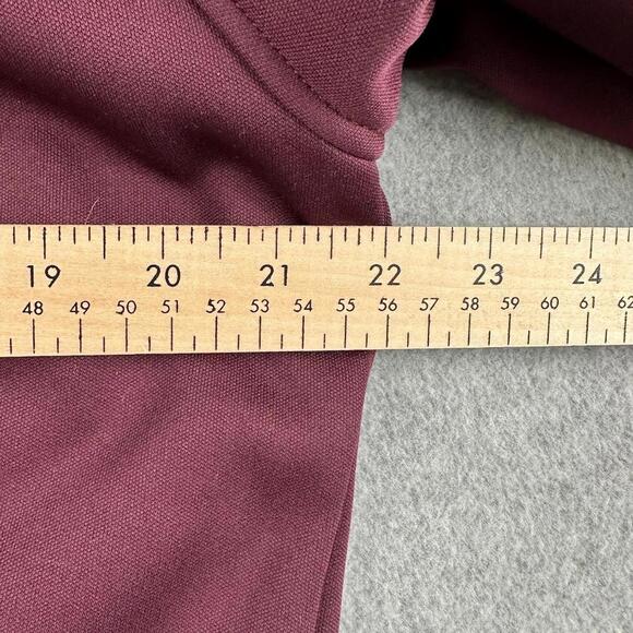 Columbia Jacket Interchange Zip Up Maroon Rain Resist XL Womens Hiking Run Warm - Picture 5 of 7